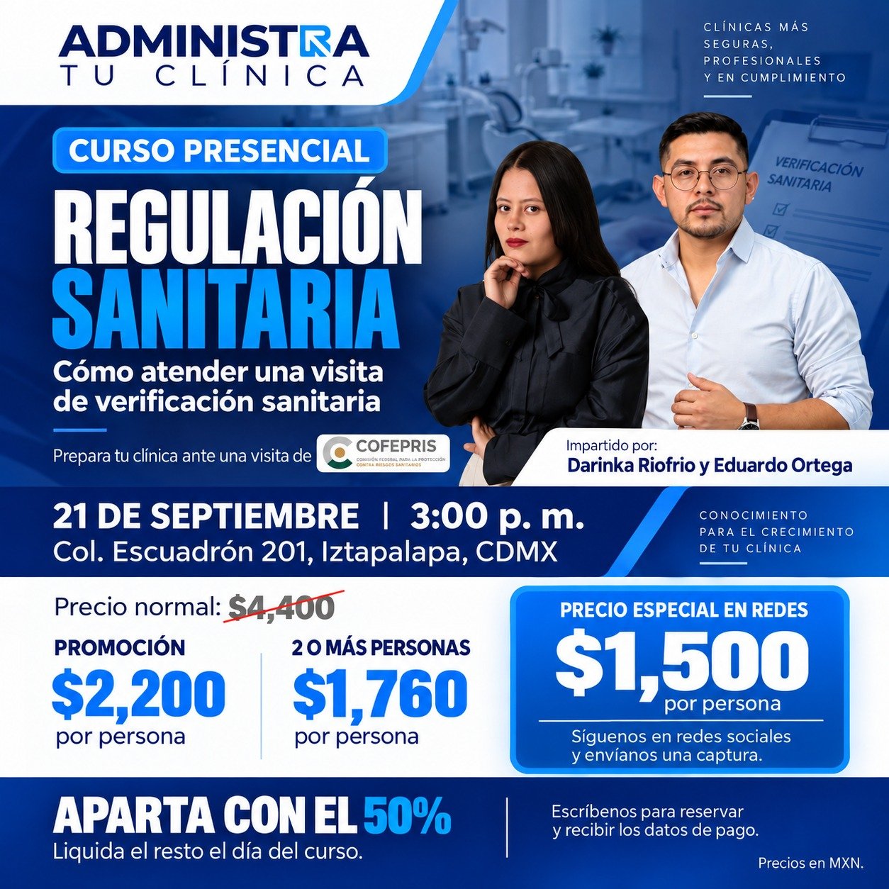 Promocion Administra Tu Clinica